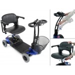Ηλεκτροκίνητο Αμαξίδιο Scooter Blue 4τροχο